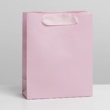 Пакет «Розовый», 23 × 27 × 11.5 см