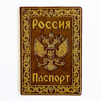 Обложка для паспорта Россия13*9
