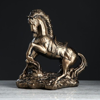 Статуэтка "Конь на дыбах", бронза