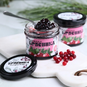 Конфитюр таежный ТАЕЖНАЯ БРУСНИКА / 100 г