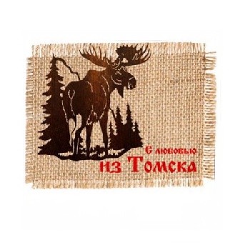 Магнит Томск Лось с сукном, 670