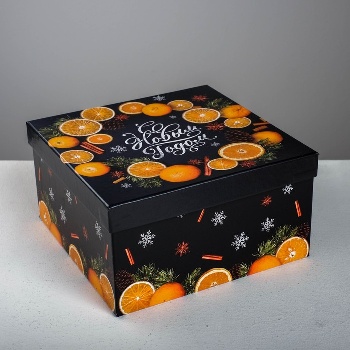 Коробка мандарин №2 12*12