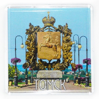 Магнит Томск герб пластик, 693