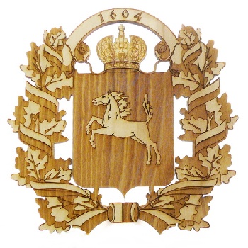 Плакетка герб Томской области