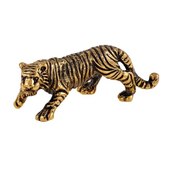 Сувенир Тигр идущий бронза