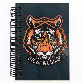 Блокнот Тигр Eye of the tiger A7 7,5*11