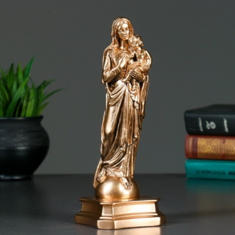 Статуэтка Дева Мария бронза 25 см